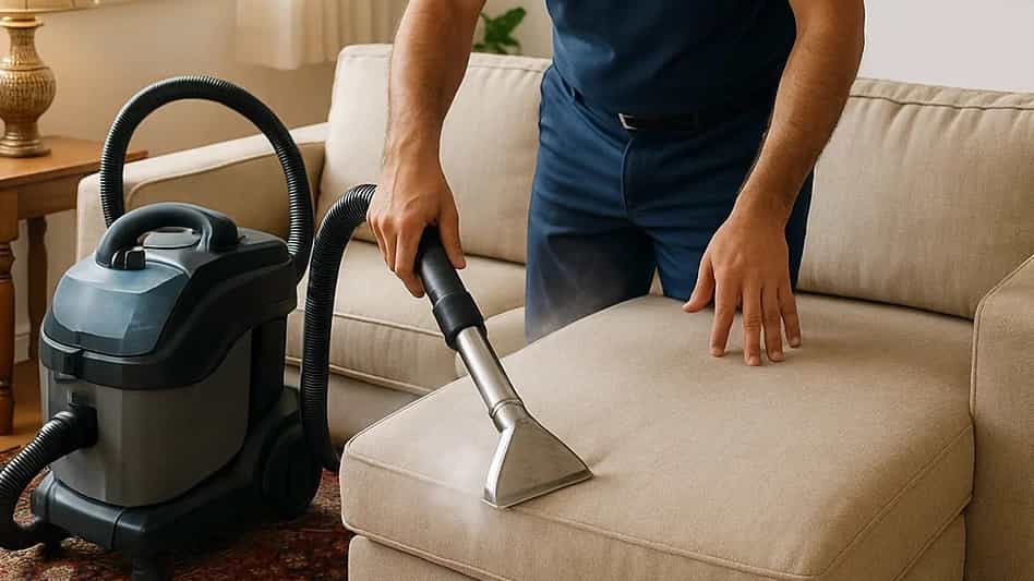 مبل‌ شویی در لنگرود با مواد ضد حساسیت